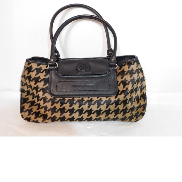 Adrienne Vittadini Cortina Calf Hair Handbag - Picture 8 of 8